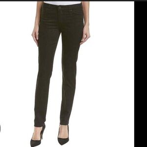Kut from the Kloth Women's Black Velvet Skinny Trouser
